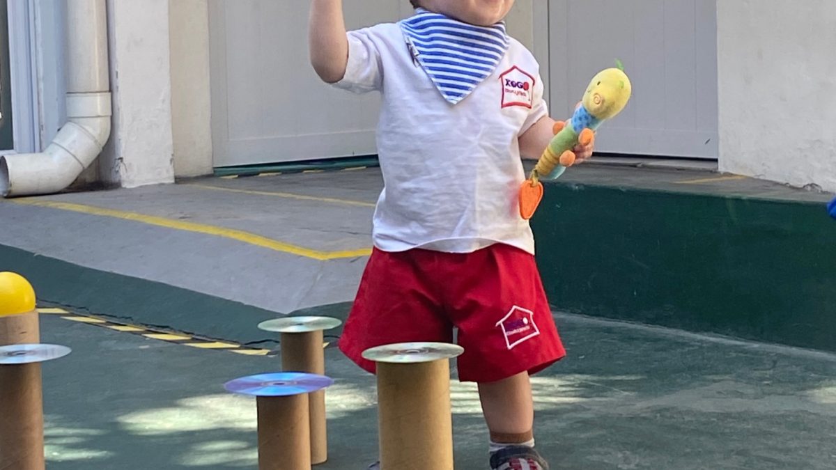 Toddler at Daycare in Buenos Aires