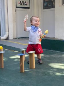 Toddler at Daycare in Buenos Aires
